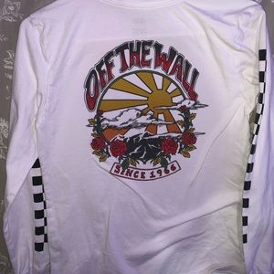 White vans long sleeve shirt